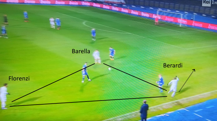 Bosnia Italia: Locatelli e Florenzi danno fluidità, gli Azzurri sono uno spettacolo 42 italia barella 3