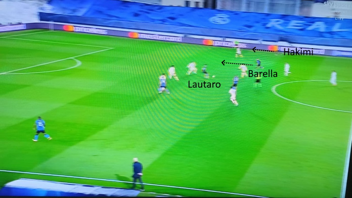 madrid inter barella tra