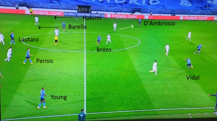 madrid inter errore vidal