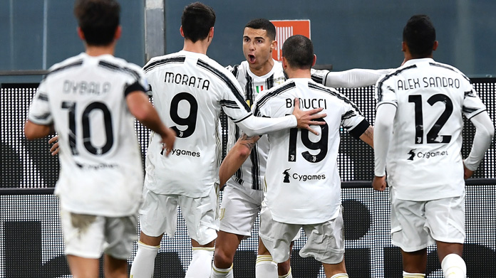 Juve esultanza Cristiano Ronaldo