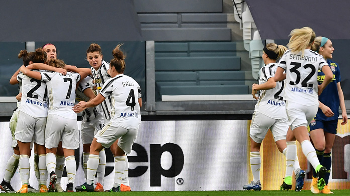 Juventus Women esultanza
