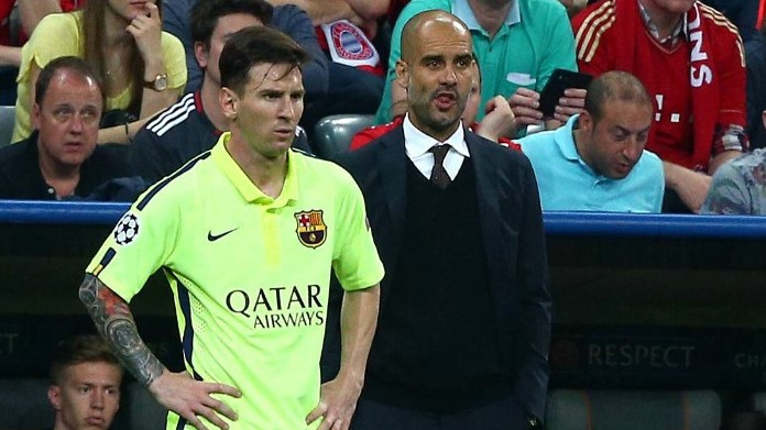 Messi Guardiola
