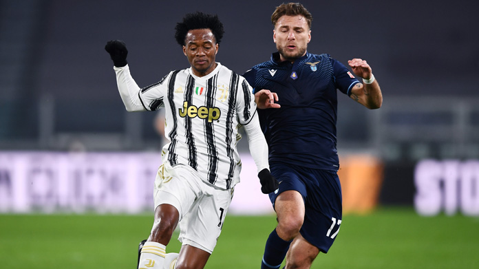 Immobile Cuadrado Juve Lazio