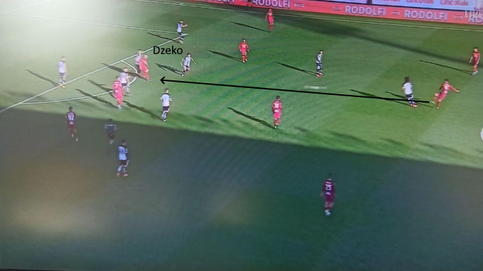 Parma Roma: Brugman domina, giallorossi spaccati in due - ANALISI TATTICA 41 parma roma dzeko