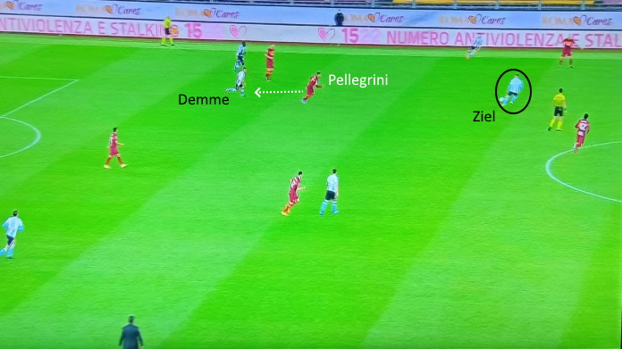 Roma Napoli: Zielinski mette in ginocchio Fonseca - ANALISI TATTICA 40 roma napoli ziel 2