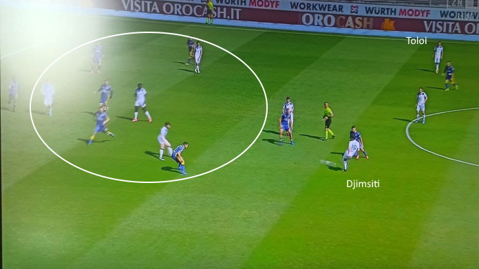 Verona Atalanta: anche con la difesa a 4 è la solita Dea - ANALISI TATTICA 40 verona atalanta zapata 4