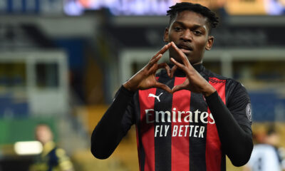 Esultanza Rafael Leao