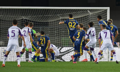 Gol Caceres Verona FIorentina