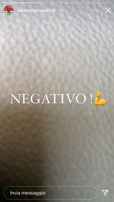 Skorupski guarito dal Covid: l'annuncio del portiere del Bologna - FOTO 29 WhatsApp Image 2021 04 07 at 12.49.24