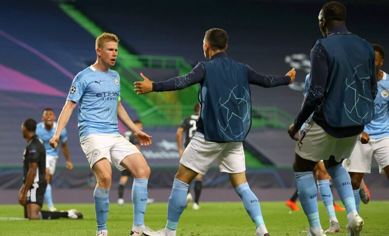 Manchester City v Lyon UEFA Champions League Quarter Final