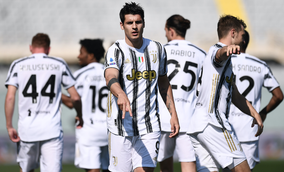 esultanza morata juventus 1
