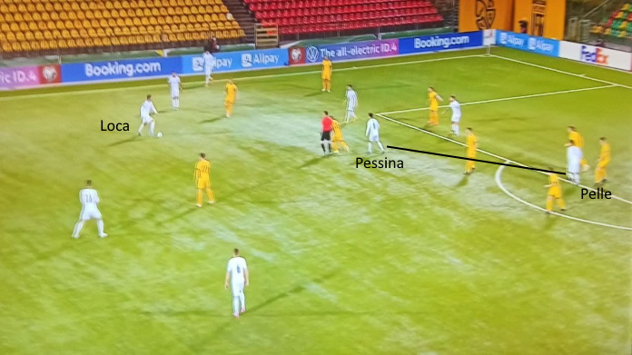 Lituania Italia: la posizione di Locatelli fa la differenza nella ripresa - ANALISI TATTICA 41 lituania italia pelle 2