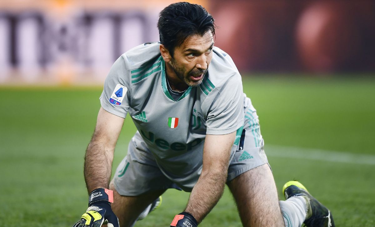 buffon addio juve