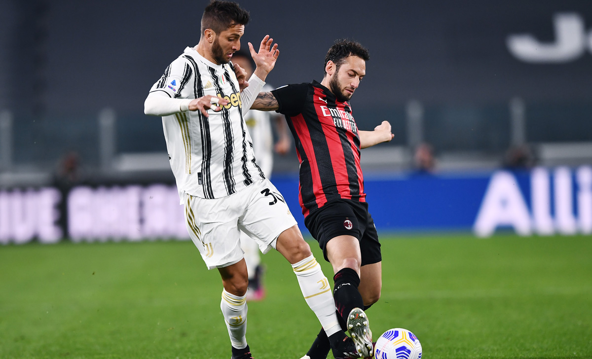 Calhanoglu Bentancur Milan Juve