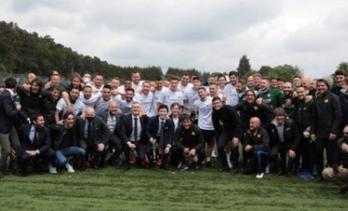 Conte festa Scudetto