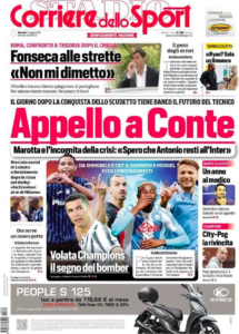 Le Prime Pagine dei Quotidiani Sportivi di oggi – 4 maggio 39 Senza titolo.png gg