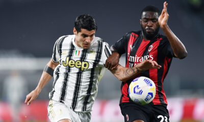 Tomori Morata Juve Milan