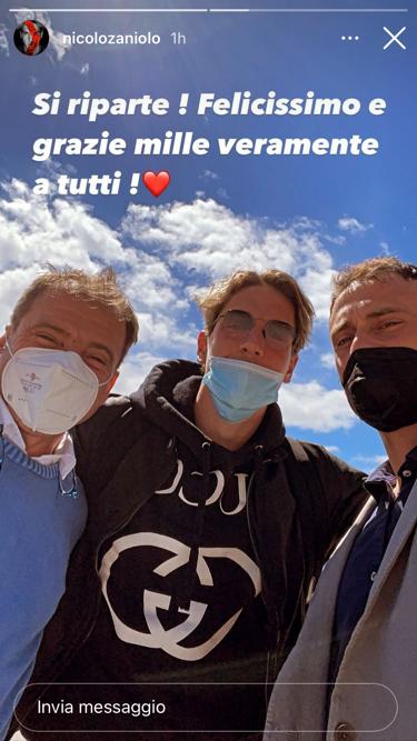 Zaniolo, controllo ok al ginocchio: «Si riparte, sono felicissimo» 34 WhatsApp Image 2021 05 22 at 13.27.56