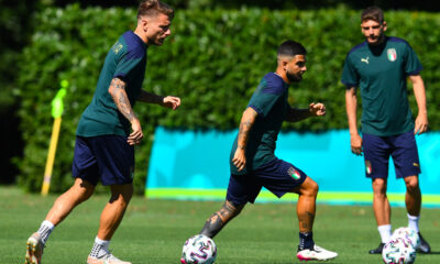 Immobile Insigne Allenamento Italia