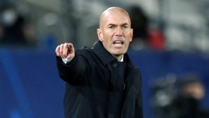 Zidane panchina 
