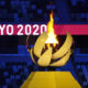 Olimpiadi fiamma olimpica Tokyo