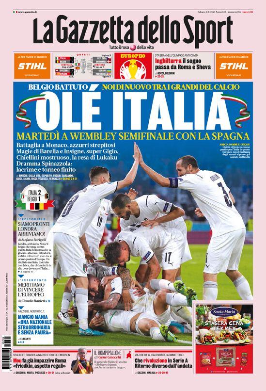 Le Prime Pagine dei Quotidiani Sportivi di Oggi - 3 luglio 42 WhatsApp Image 2021 07 03 at 07.41.14 2
