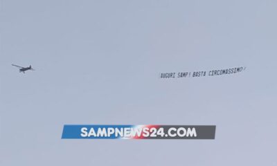 Sampdoria striscione