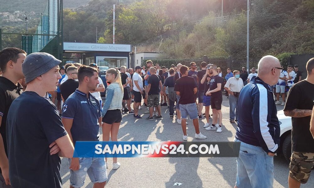 Retrocessione Sampdoria, clima abbastanza teso: contestazione contro la squadra blucerchiata!