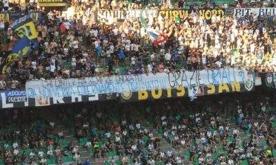Striscione Oriali Inter Genoa