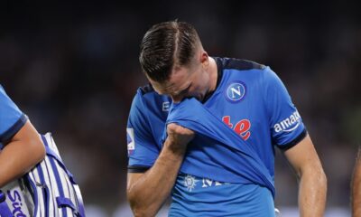 Zielinski calciatori positivi covid serie a