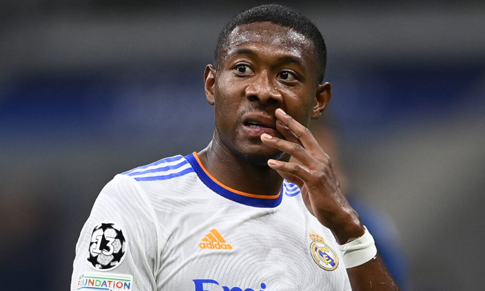 Real Madrid, nuovo infortunio per Alaba: le condizioni in vista del Manchester City