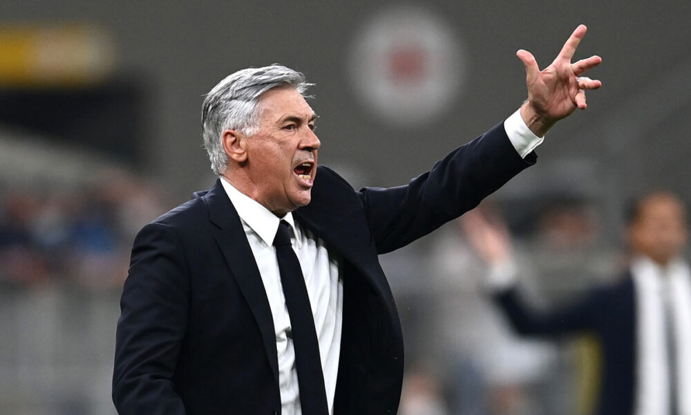 Ancelotti pre Atalanta Real Madrid: «Squadra diversa rispetto alla Supercoppa. Ecco la situazione di Bellingham, Rodrygo, Vinicius e Mbappé»