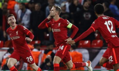 Henderson liverpool esultanza