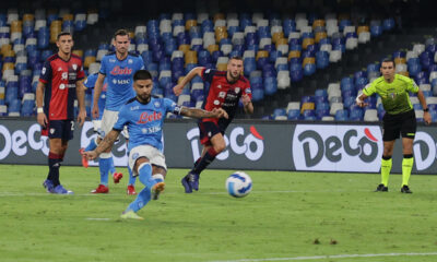 Rigore Insigne Napoli Cagliari