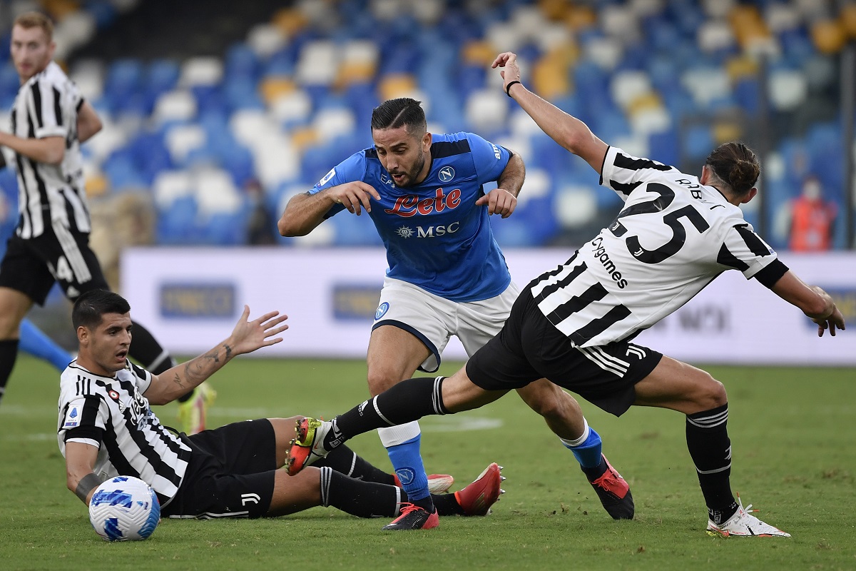 manolas rabiot morata napoli juve