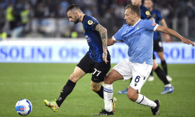 Brozovic Lucas Leiva Lazio Inter