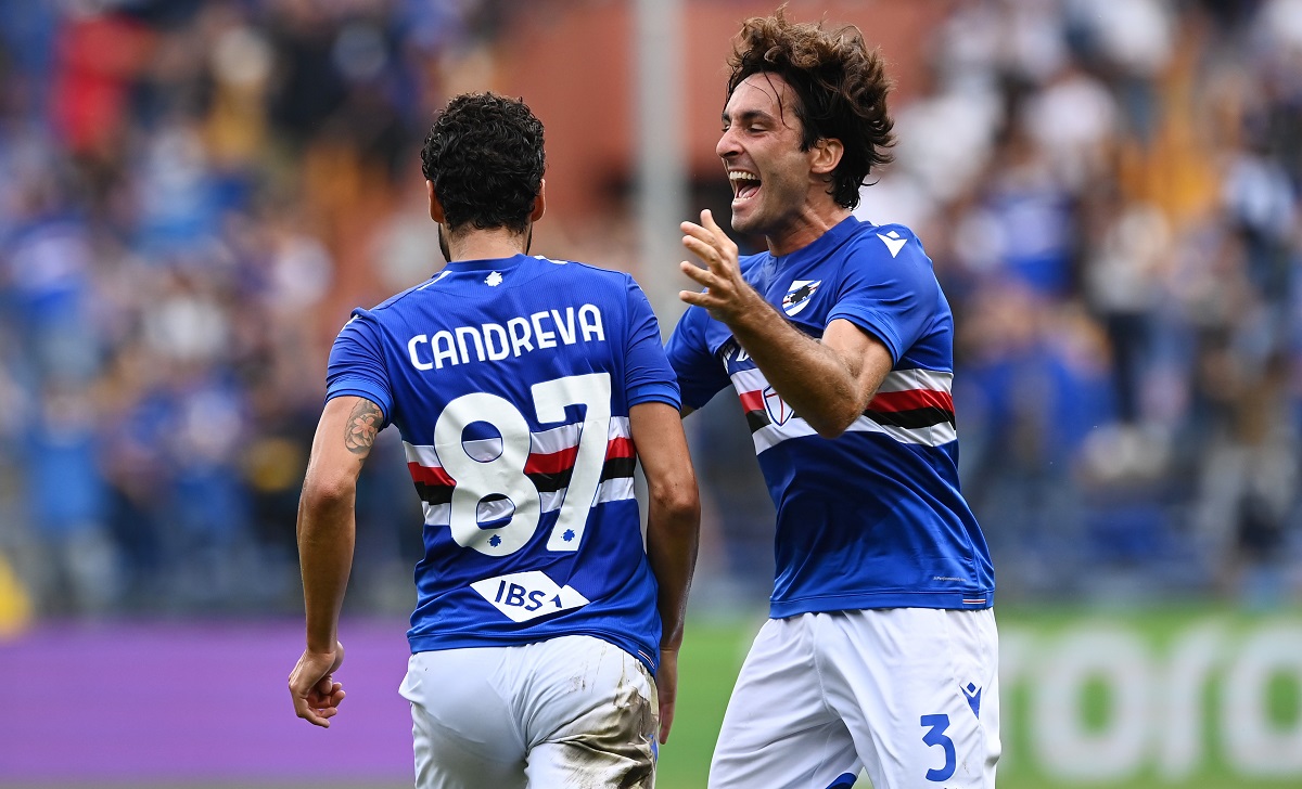 Candreva Augello Sampdoria