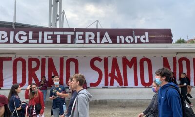 Striscione tifosi torino