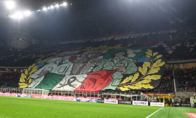 Coreografia tifosi Milan