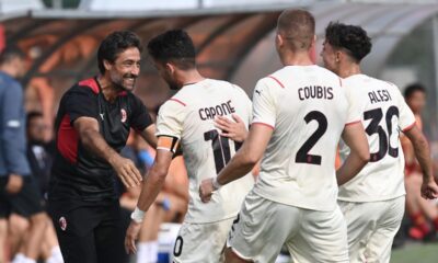 Esultanza milan primavera