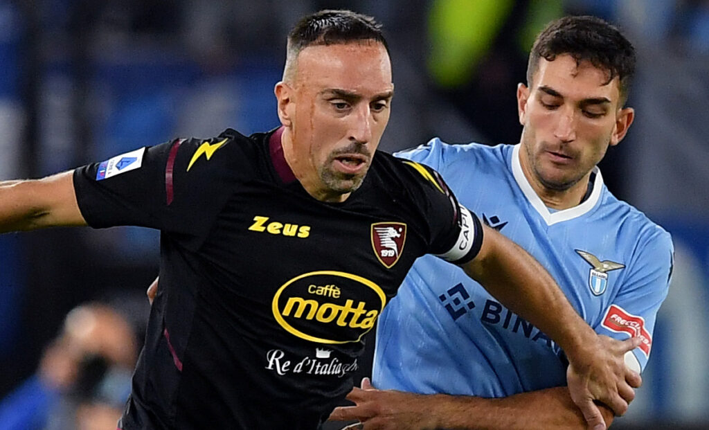 Ribery Cataldi Lazio Salernitana