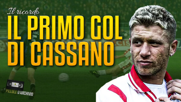 primo gol cassano bari
