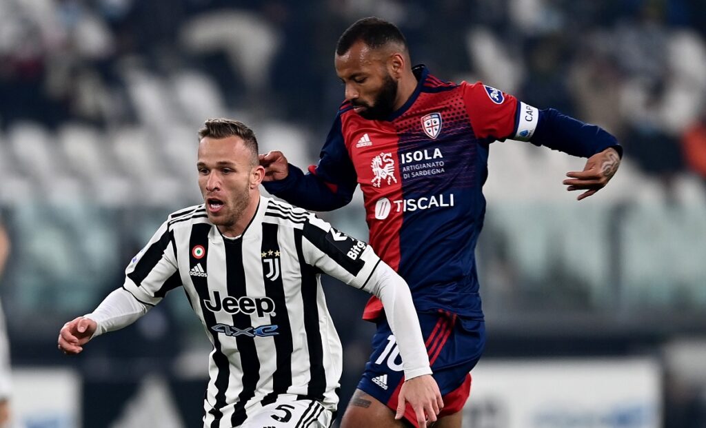Arthur joao pedro juve cagliari