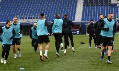 allenamento inter a bologna