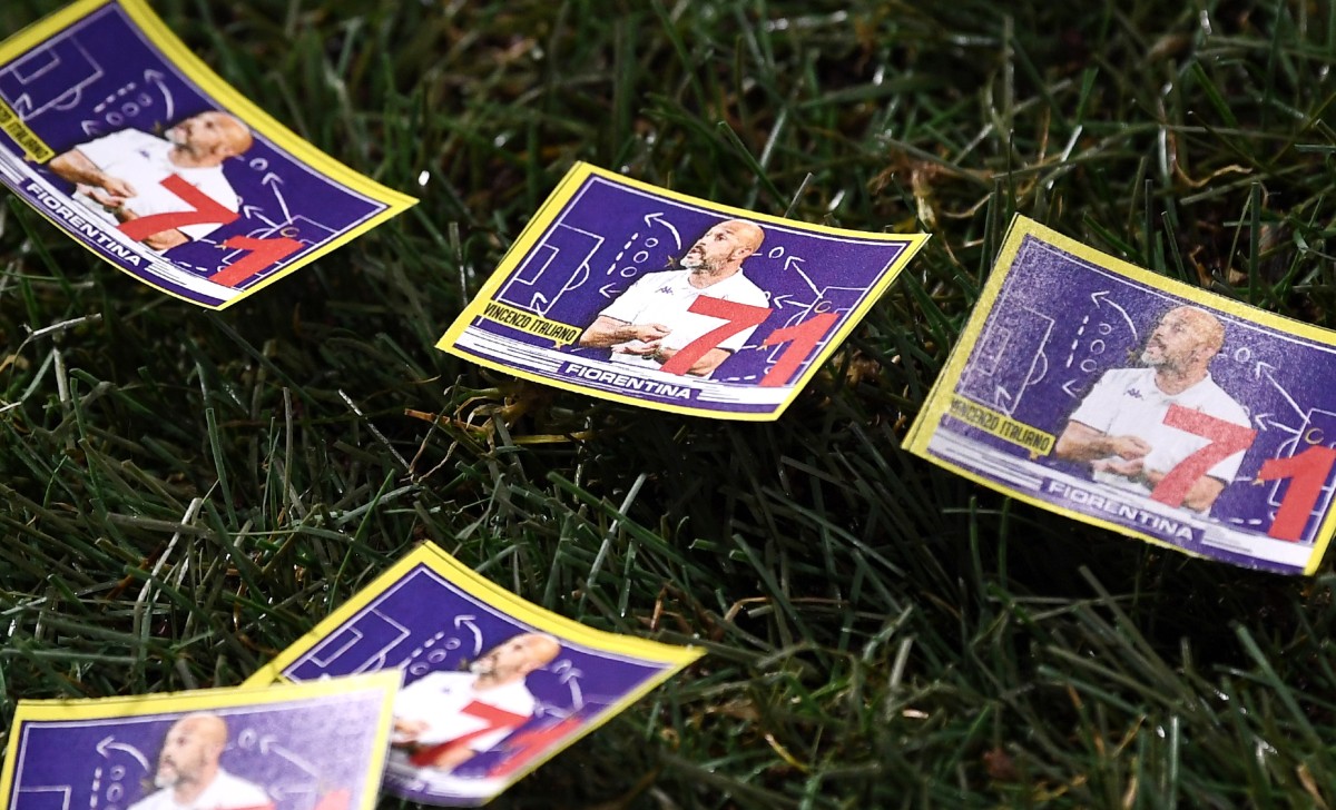 volantini tifosi spezia italiano TEO 7845