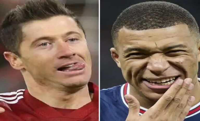 Lewandowski Mbappé
