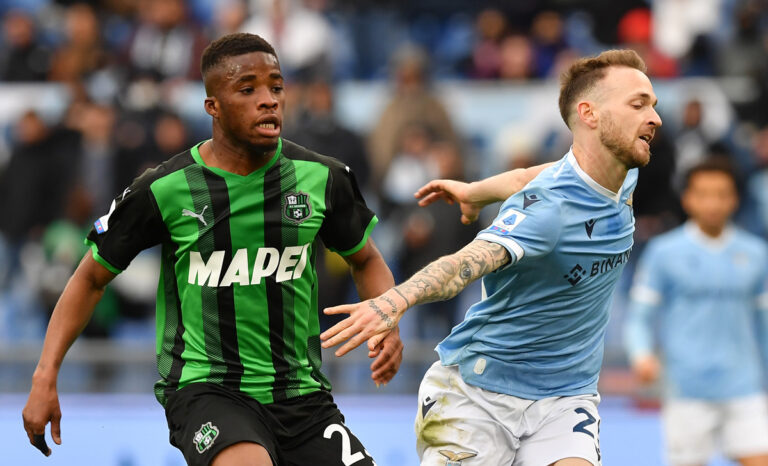 Traore Lazzari Lazio Sassuolo