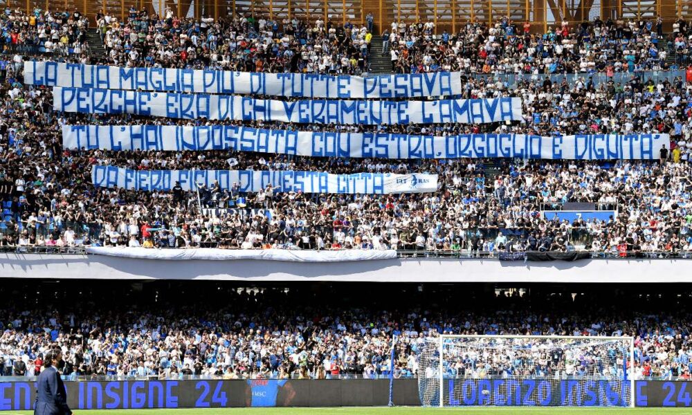 Tensione Lecce Napoli, annullati 700 biglietti! Non saranno fatti entrare allo stadio. Il Viminale pronto a vietare la trasferta scudetto