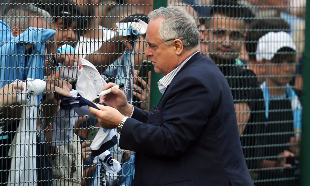 Lazio, Lotito raddoppia: premio alla squadra in caso di vittoria della Coppa Italia! La cifra ‘promessa’ dal presidente ai suoi giocatori