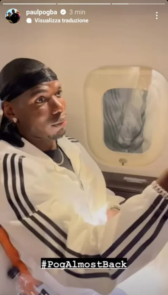 Juve, Pogba in volo verso Torino con l'hashtag #PogAlmostBack 32 ace20369 d31c 44e0 ab14 7535c252aa4b 1 1